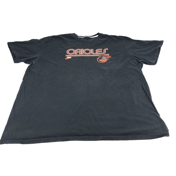 Nike Other - Nike MLB Baltimore Orioles Men's Shirt 2XL Vintage 90s Black Orange T-Shirt